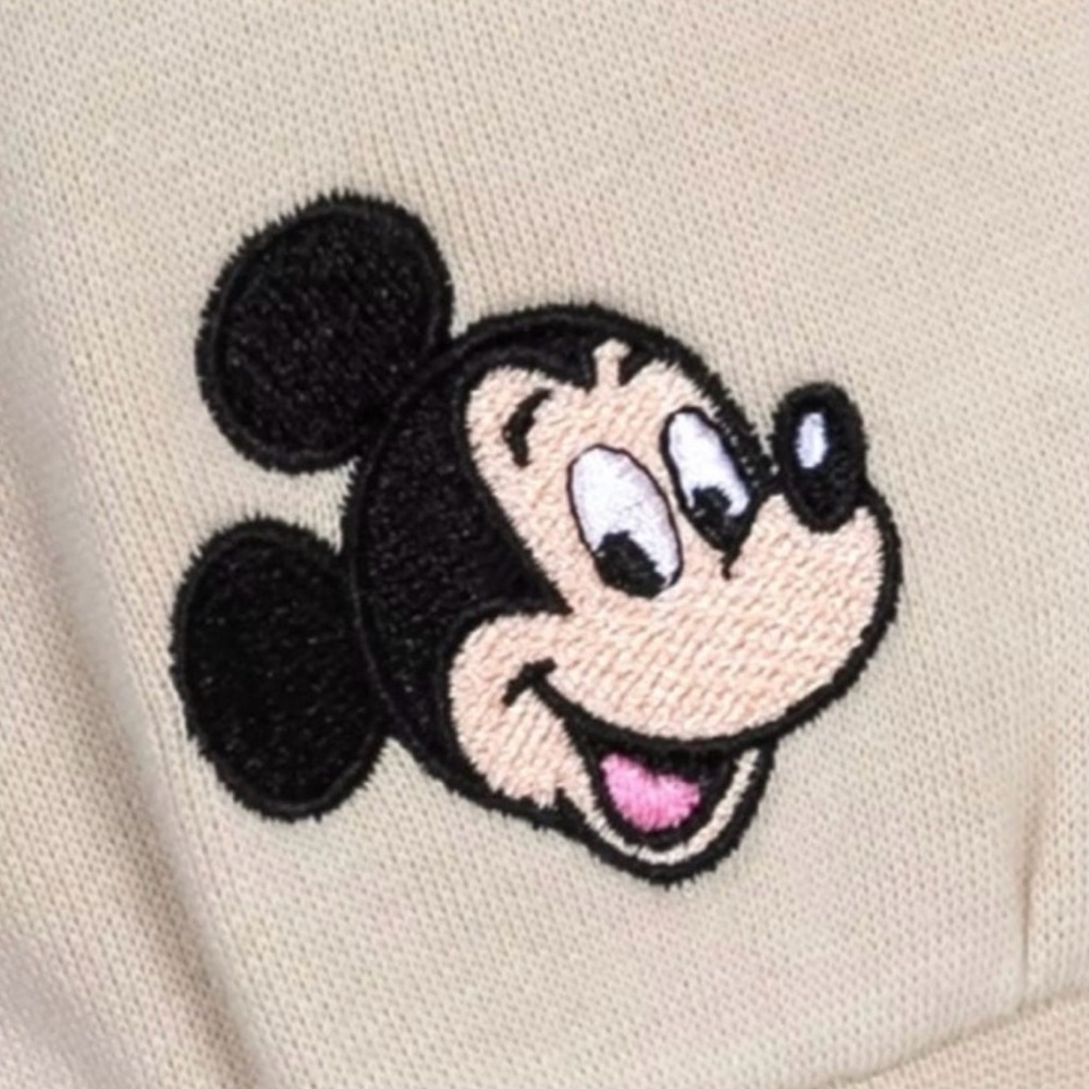 NEW with tags Disney Mickey Mouse Peace Sign Pullover Crewneck Sweatshirt - Picture 4 of 5